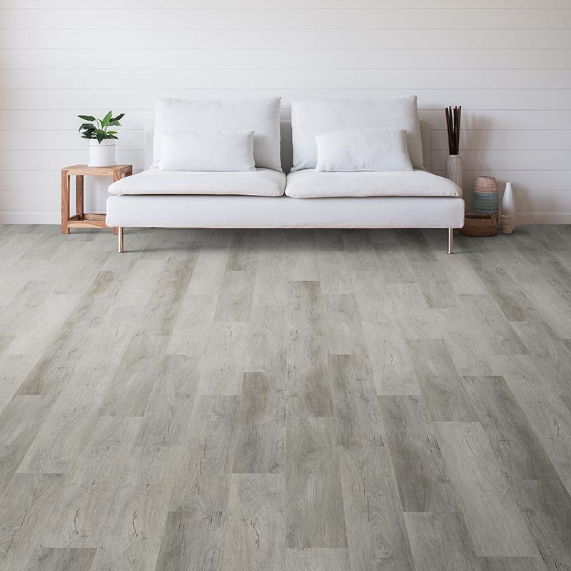 Living Room Gray Luxury Vinyl Plank - COLORTILE CarpetsPlus in Port Charlotte, FL