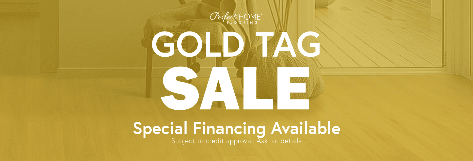 Gold Tag Sale - Spring 2025